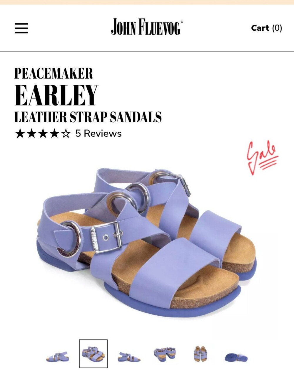 In Search Of Fluevog Peacemaker Earley Sandals